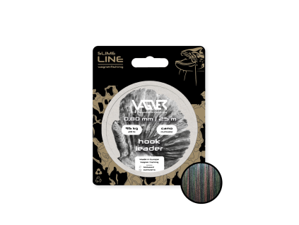 VAGNER Hook Leader Camo Multicolor (25m) (Varianta 0,8)