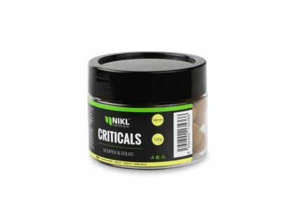 Nikl Criticals boilie Scopex & Squid 250ml (Varianta Nikl Criticals boilie Scopex & Squid 24mm, 250ml)