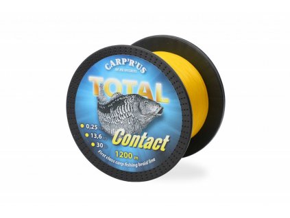 Carp´R´Us Total Contact - pletená šňůra 0,25mm (Varianta Carp´R´Us Total Contact 300m, 0,25mm, 13,61kg/30lb)