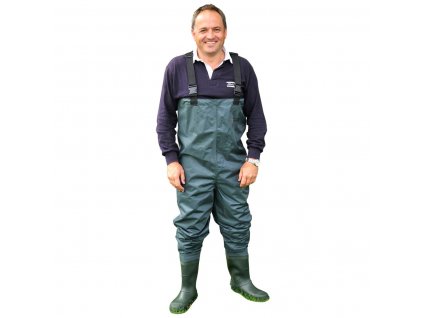 Prsačky Shakespeare Sigma Nylon PVC Chest Wader Cleated Sole vel. 8