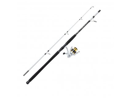 Sumcový a mořský prut s navijákem Mitchell Tanager 2 SW Boat 2,10m 100-300g