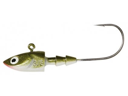 Jigová hlavička Deep Olive/Pearl (Varianta JIG DEEP 7G OLIVE/PEARL 3KS)