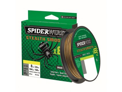 Šňůra Spiderwire Stealth Smooth 8 Camo 150m (Varianta STEALTH SMOOTH8 CAMO 150M 0,06MM 5,4KG)