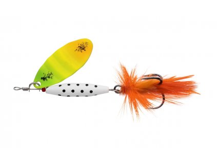 Rotačka Abu Garcia Reflex White 18g (Varianta REFLEX WHITE 18G FIRETIGER)