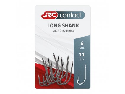 Háček JRC Contact Longshank Carp 11ks (Varianta LONGSHANK CARP HOOKS 6 11KS)