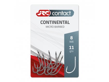 Háček JRC Contact Continental Carp 11ks (Varianta CONTINENTAL CARP HOOKS 8 11KS)