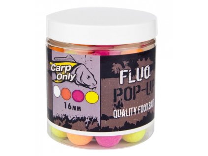 Plovoucí fluo boilies CARP ONLY mix 4 barev 80g (Varianta POP UP FLUO MIX 4 BAREV 12MM 80G)