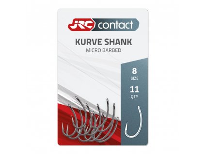Háček JRC Contact Kurve Shank Carp 11ks (Varianta KURVE SHANK CARP HOOKS 8 11KS)
