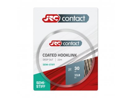 Návazcová šňůrka JRC Contact Coated Hooklink Deep Silt 22m (Varianta COATED HOOKLINK DEEP SILT 30LB 22M)
