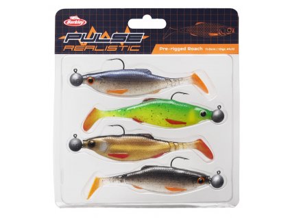 Sada gumových nástrah Berkley Pulse Realistic Roach 4 ks (Varianta Pulse Realistic Roach 15 cm 4 ks)