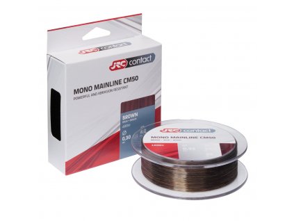 Vlasec JRC Contact CM50 Camo Brown 600m (Varianta Contact CM50 Camo Brown 600m 0,40mm 13,5kg)