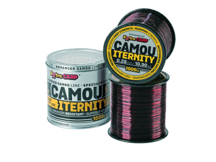 Extra Carp Vlasec ITERNITY Camou 1000m (Průměr 0,28 mm)