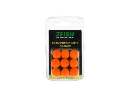 zfish penova nastraha foam pop up baits orange 15mm