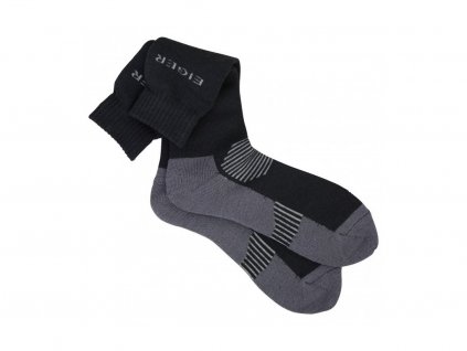 49537 eiger ponozky alpina sock black grey