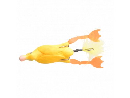 3D DUTÝ KAČÍREK 10CM 40G PLOVOUCÍ- ŽLUTÁ