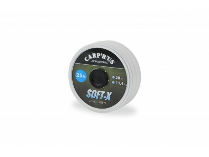 Carp´R´Us Návazcová šňůrka Soft-X olive green 20m (Varianta Carp´R´Us Soft-X olive green - 45lb, 20m)