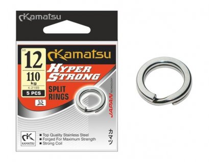 Kamatsu Hyper Strong kroužek-stříbrný