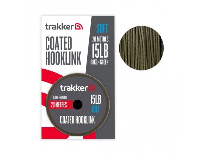 Trakker Návazcová šňůra Soft Coated Hooklink 20m (Varianta Trakker Návazcová šňůra - Soft Coated Hooklink 45lb, 20,4kg, 20m)