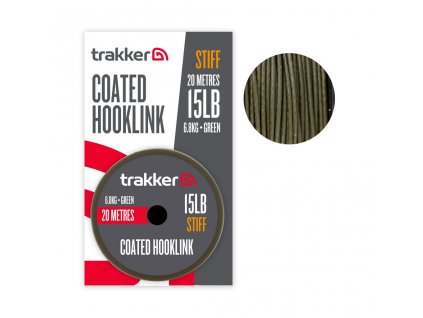 Trakker Návazcová šňůra Stiff Coated Hooklink 20m (Varianta Trakker Návazcová šňůra - Stiff Coated Hooklink 45lb, 20,4kg, 20m)