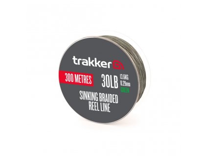 Trakker Kmenová šňůra Sinking Braid Reel Line 300m (Varianta Trakker Šňůra - Sinking Braid Reel Line 80lb, 36,3kg, 0,49mm, 300m)