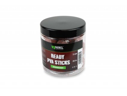 Nikl Ready PVA Stick - Strawberry 20ks (Varianta Nikl Ready PVA Stick Strawberry 20ks)