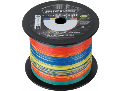 Šnůra Spiderwire Stealth Smooth 8 Multicolor Metráž (Varianta Stealth Smooth 8 Multicolor 1 m 0,15 mm 16,5 kg)