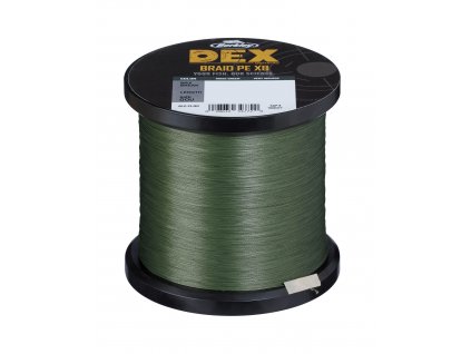 Šnůra Berkley DEX Braid PE X8 Moss Green Metráž (Varianta DEX Braid PE X8 Moss Green 1 m 0,14 mm 12,9 kg)
