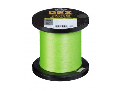 Šnůra Berkley DEX Braid PE X8 Chartreuse Metráž