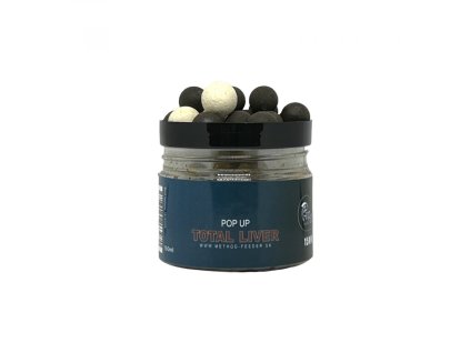 Plovoucí boilies Carp Fans 15 mm 150 ml (Varianta Pop Up Carp Fans Total Liver 15 mm 150 ml)
