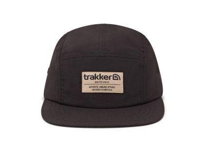 Trakker Kšiltovka 5 Panel Black Cap