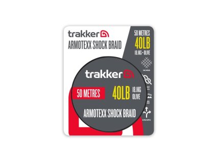 Trakker Šoková šňůra Armotexx Shock Braid 40lb, 18,1kg, 50m (Varianta Trakker Šoková šňůra Armotexx Shock Braid 40lb, 18,1kg, 50m)