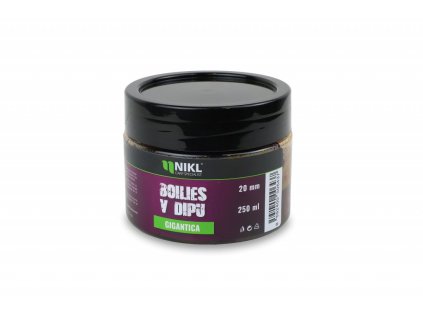 Nikl Boilies v dipu Gigantica 250ml (Varianta Nikl Boilies v dipu Gigantica - 24mm, 250ml)