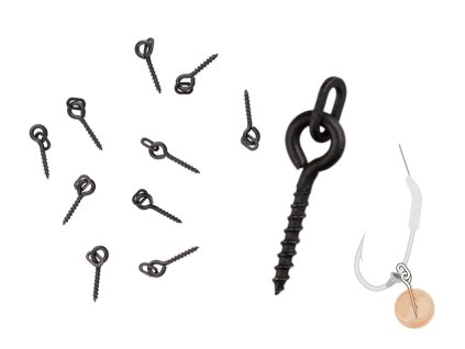 zfish vrtacek s krouzkem bait screw oval ring