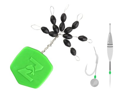 ZFISH Zarážky Feeder Oval Stopper (Velikost S)