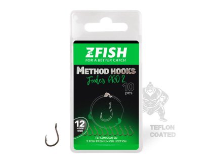 ZFISH Háčky Method Feeder PRO 2 (Velikost Háčku 6)