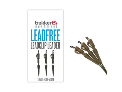Trakker Hotové leadery Leadfree Leadclip Leader (75cm) 3ks (Varianta Trakker Leadfree Leadclip Leader 3 Pack (75 cm))