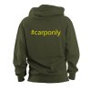 Mikina s kapucí CARP ONLY Hooded Khaki (Varianta MIKINA CARP ONLY HOODED KHAKI M)