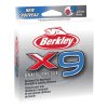 Šňůra Berkley X9 Low Vis Zelená METRÁŽ (Varianta X9 LOW VIS GREEN 2000M 0,43MM 59,7KG)