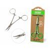 ZFISH Pean Zahnutý Forceps Curved (Velikost 10cm)