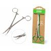 ZFISH Pean Zahnutý Forceps Curved (Velikost 10cm)