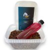 Pelety Mix Set Fluo Ve Vaničce Method Feeder Fans 500g (Varianta Pellet Mix Set Fluo Ananas 500g + Fluo Booster 200ml)