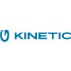 kinetic logo emblem horizontal blue