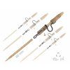 zfish zaveska heavy duty clip complete pin set 60 mm