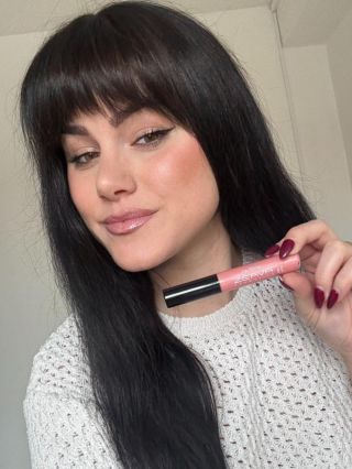 Ľahký makeup a lesk, ktorý je bodka vášho denného makeupu 😍lesk číslo 32