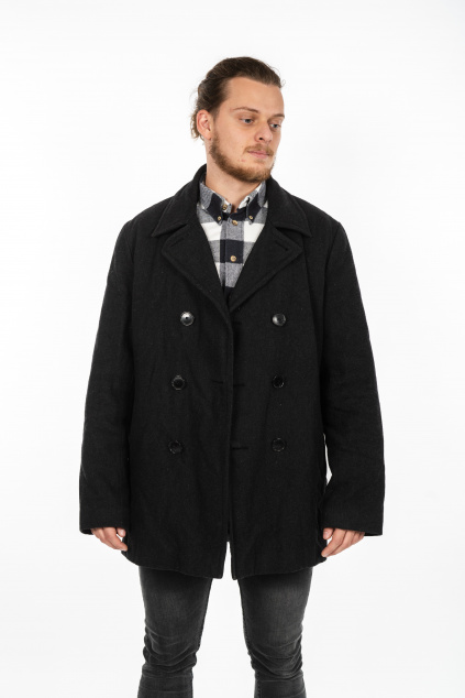 Vlněný kabát Calvin Klein (M)