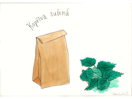Kopřiva sušená