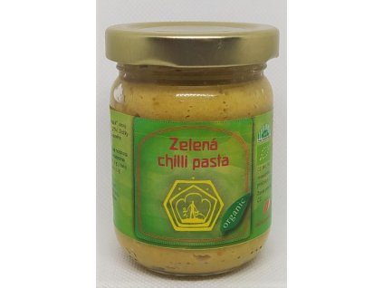 zelená chilli pasta
