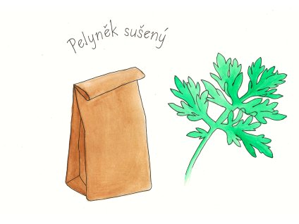 Pelyněk sušený