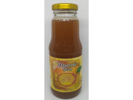 sirup zázvorový