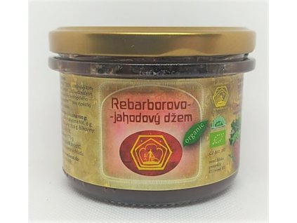 rebarborovo jahodový džem